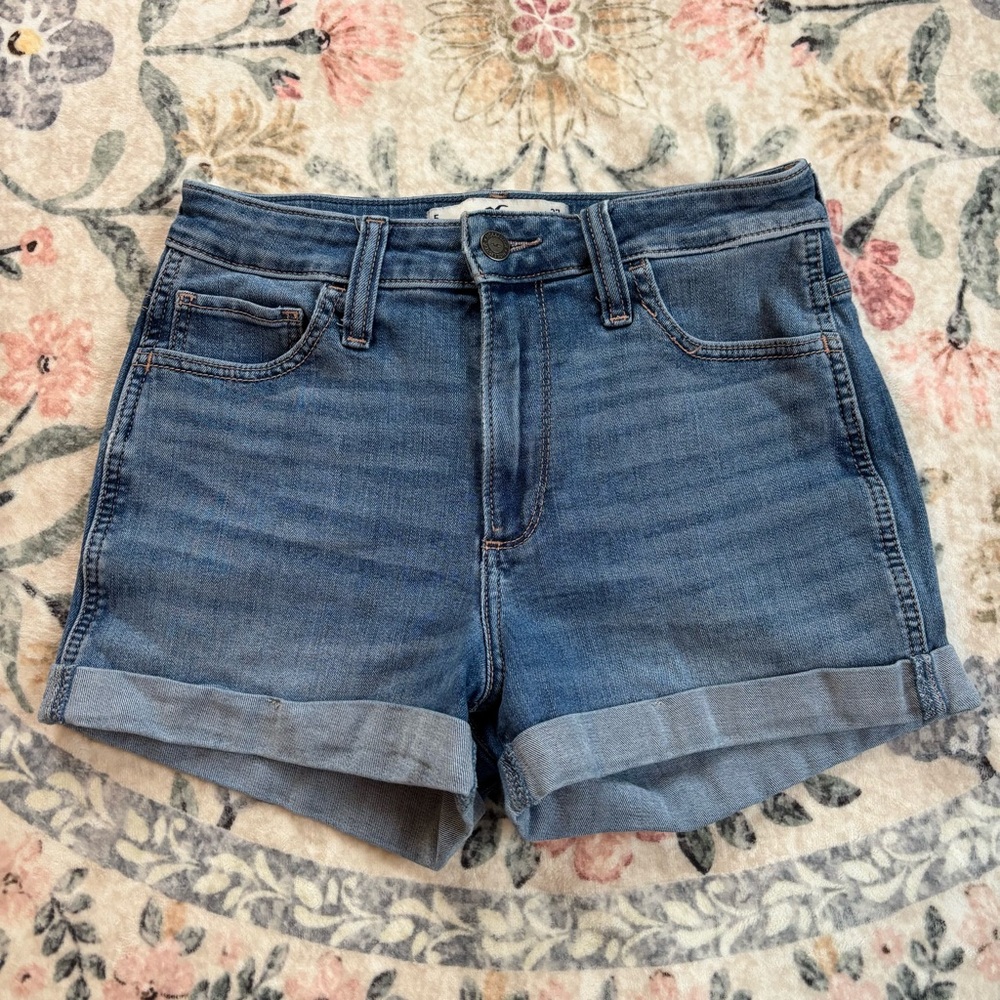 Hollister Classic Blue Jean Shorts